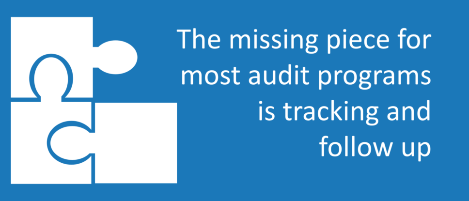 The Missing Piece: Audit Issue Follow Up